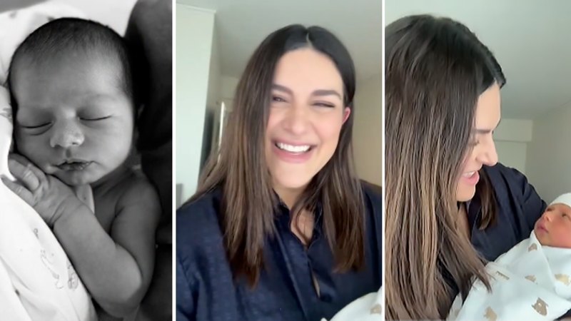 Sarah Abo introduces baby boy to Today