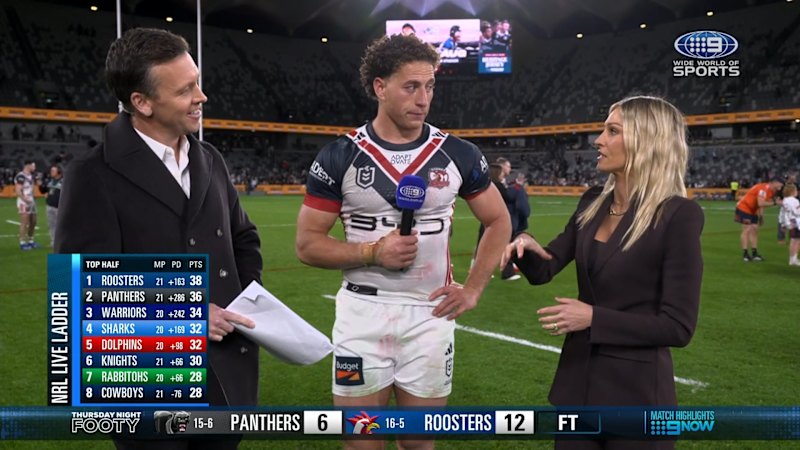 Panthers-Roosters clash praised as intense by player Mark Nawaqanitawase