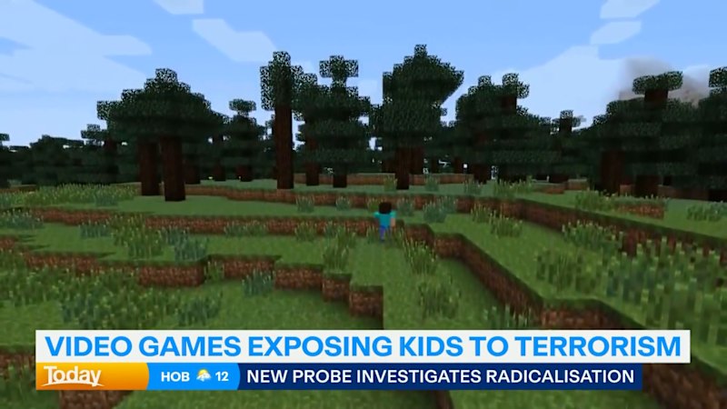 Video games exposing children to terrorism