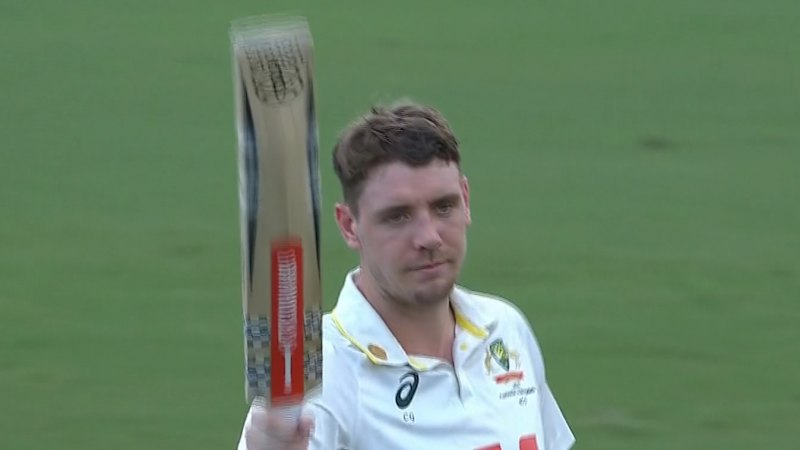Cameron Green scores second-innings Test century against Bangladesh