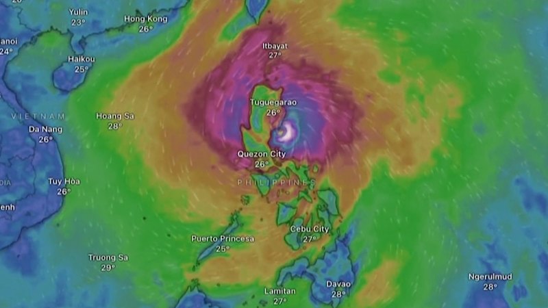 Philippines battered by super storm