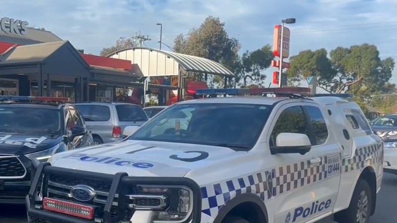 Shoppers scramble as after-school brawl unfolds in Melbourne shopping centre