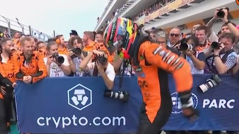 'He was far too nice': Piastri explains 'griddy' celebration