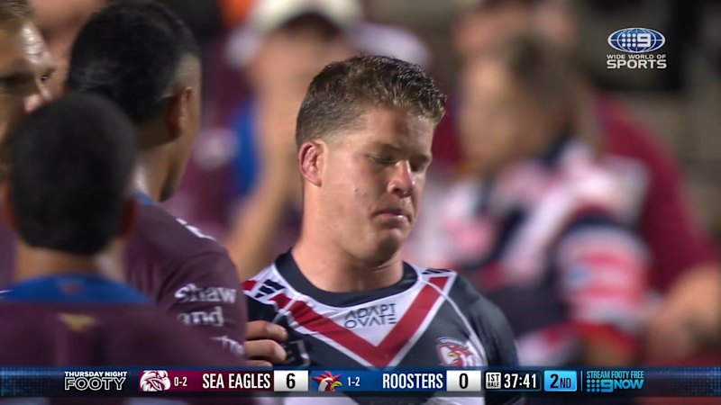 Butcher forced off early