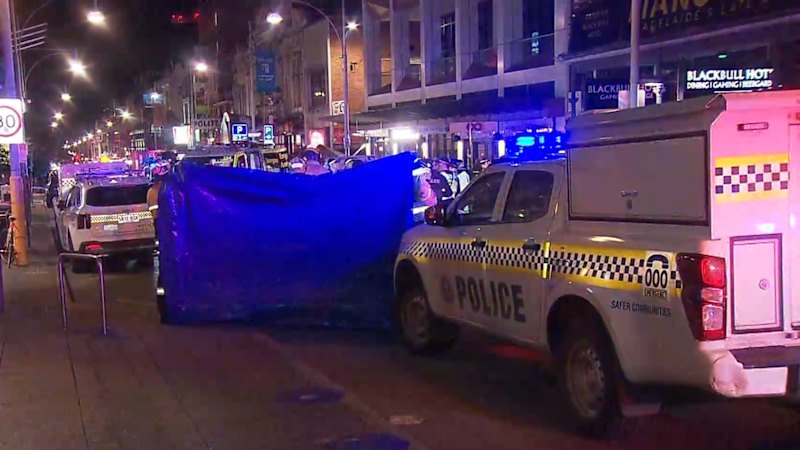 Teen dies after being hit by car in Adelaide CBD