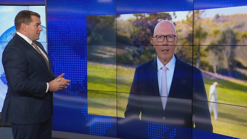 Dutton makes final 1-minute pitch to voters
