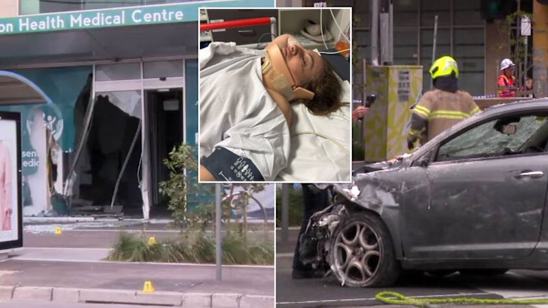Survivor of medical centre crash thought bomb went off