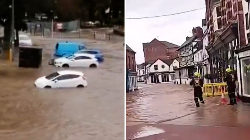 Storm Bert leaves at least four dead as Storm Bert smashes UK