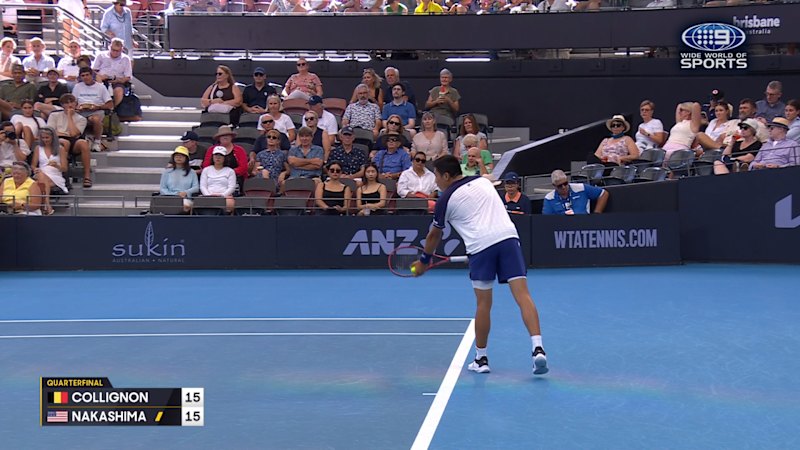 What researchers learned from the latest 2026 Brisbane International Highlights: Raphael Collignon v Brandon Nakashima update