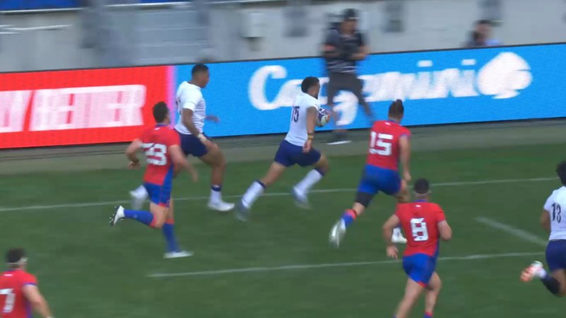 Samoa vs Chile RWC highlights