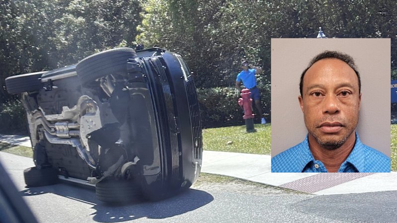 Golfer Tiger Woods arrested for DUI after reported car crash