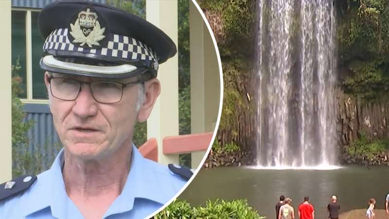 Bodies found in search for swimmers missing at popular waterfall