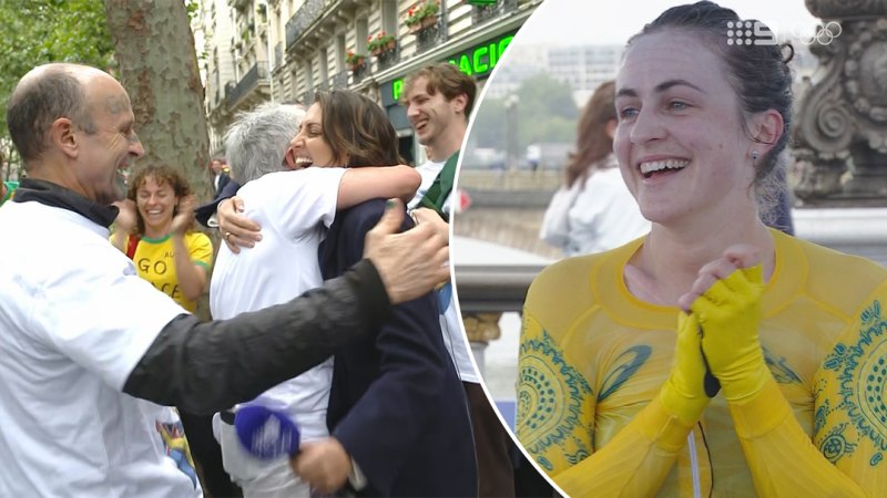 Grace Brown's family elated after gold medal win