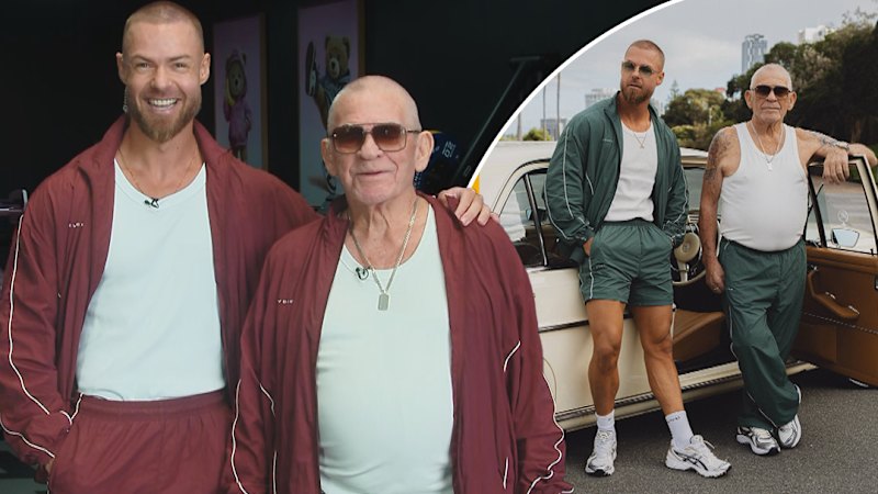 Queensland grandfather's modelling debut