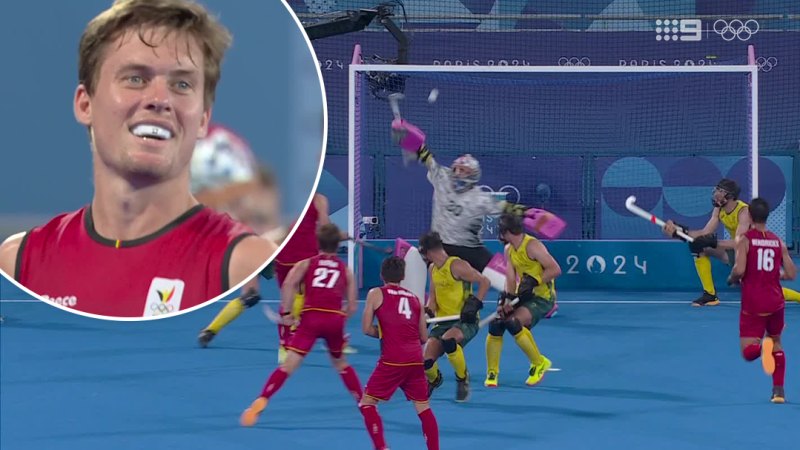 Kookaburras pumped by Belgium