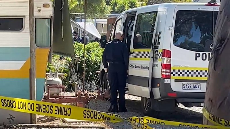 Man charged with murder after body found at Adelaide caravan park
