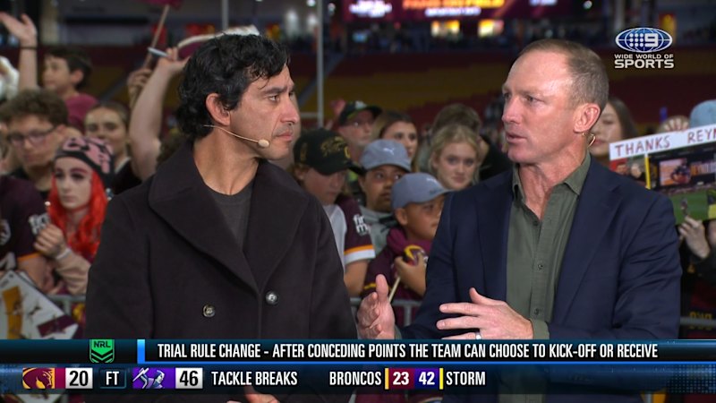Darren Lockyer supports NRL’s kick-off initiative amid mixed views from Johnathan Thurston