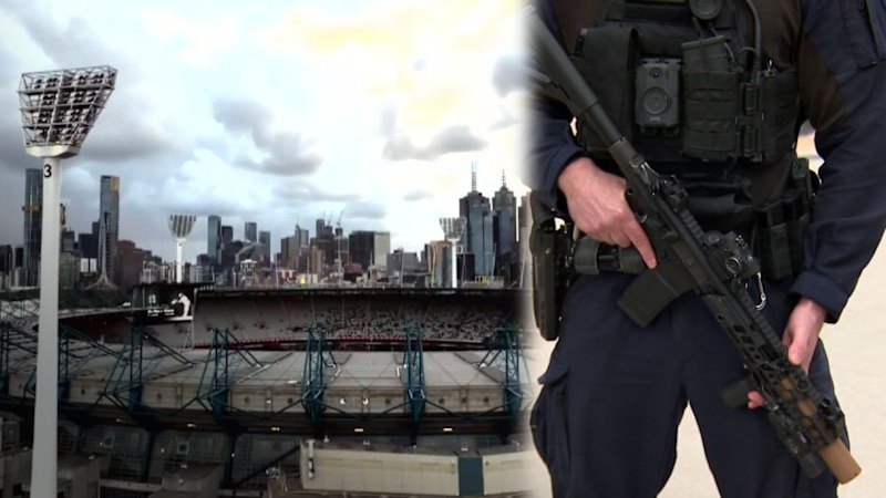 Police to carry semi-automatic guns at Boxing Day Test
