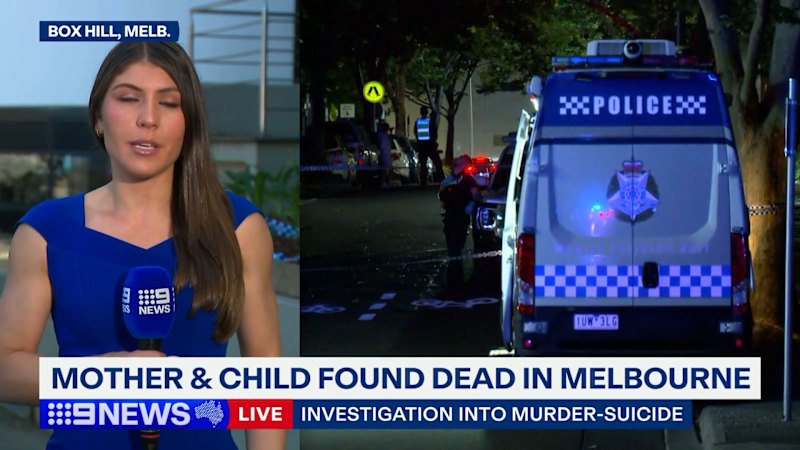 Mother and child found dead outside Melbourne apartment building