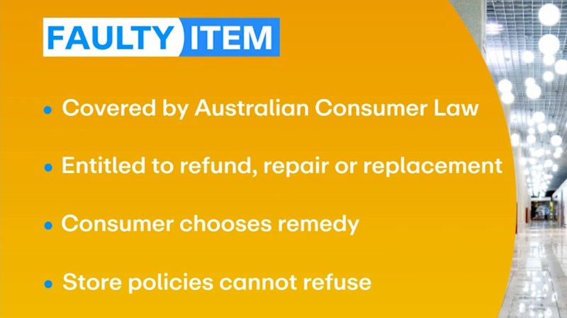 Your consumer rights with unwanted Christmas gifts