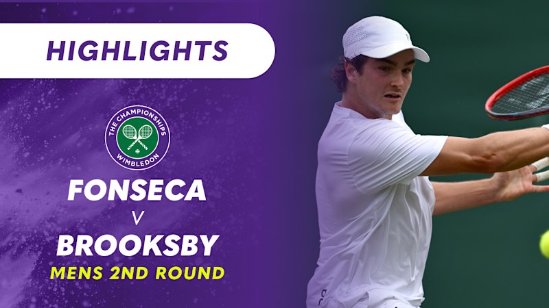2nd Round Highlights | Joao Fonseca v Jenson Brooksby