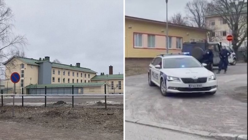 Boy, 12, arrested at school in Finland after shooting dead student