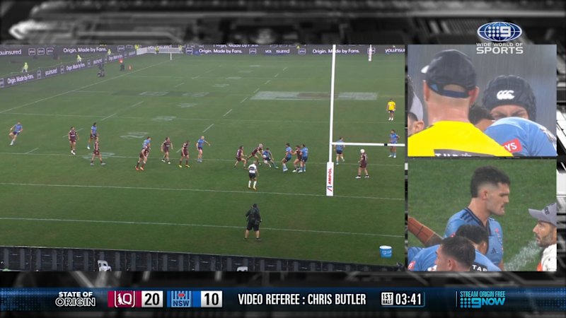 Blues brain explosion prevents Cleary try