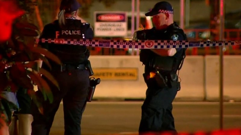 Moment police shot man on Gold Coast