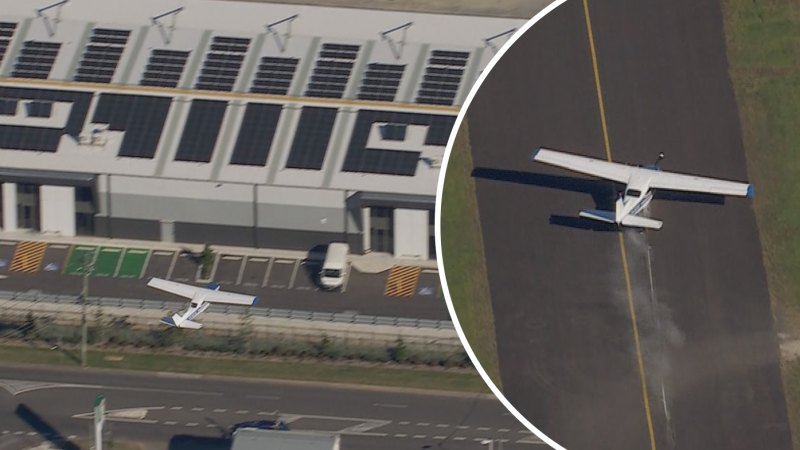Light plane makes crash landing in Sydney