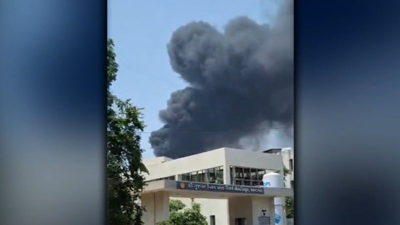 UK-bound plane crashes in India with more than 240 people on board