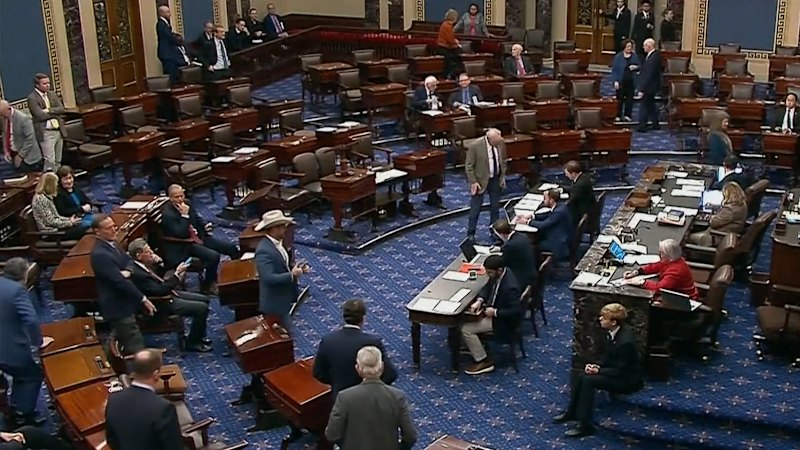 Moderate Democrats take step towards ending US shutdown