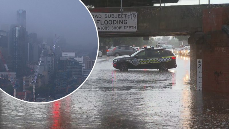 Severe storm warning issued for Melbourne