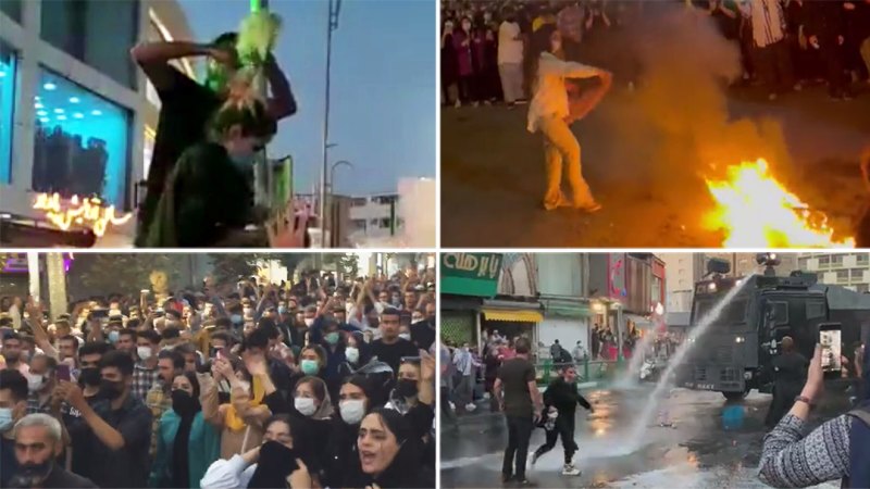 İran'da bir kadının polis nezaretinde hayatını kaybetmesinin ardından protestolarda 5 kişi öldü