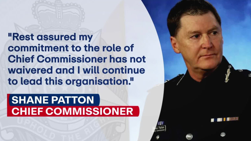 Victoria Police Commissioner’s contract will not be renewed after no confidence vote