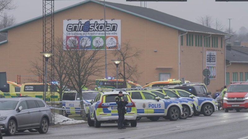 At least 10 people killed in mass shooting in Sweden