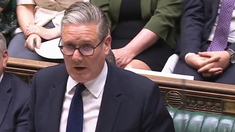 UK PM Keir Starmer farewelled from parliament