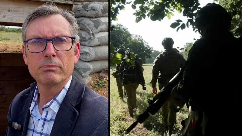 Australians train Ukrainian soldiers to lead on front line