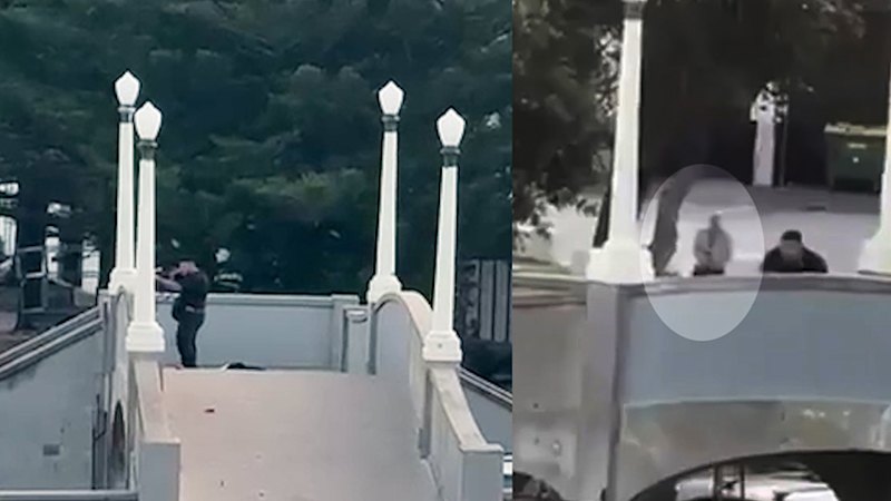The moment hero cop guns down Bondi Beach terrorist