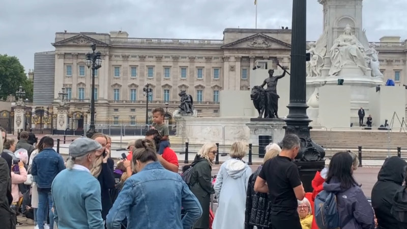 Queen’s procession from Buckingham Palace to Westminster Hall