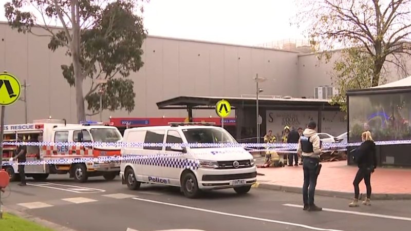 Woman killed after car ploughs into Melbourne shopping centre