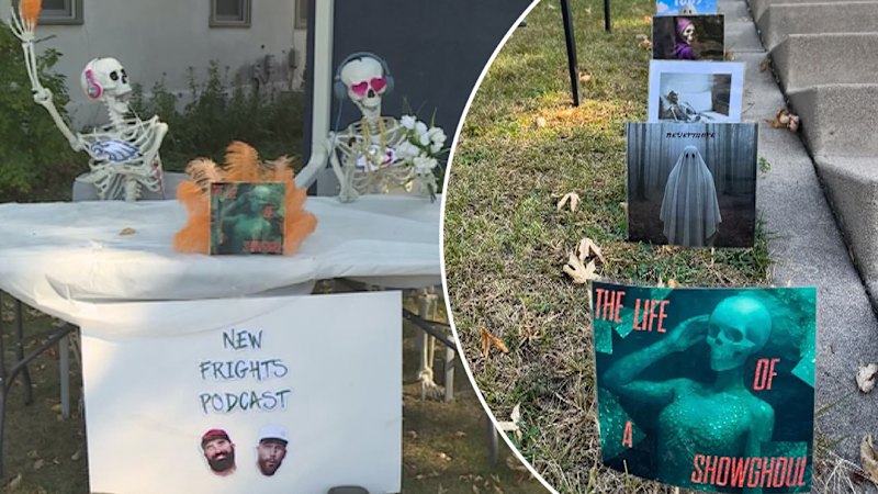 Taylor Swift superfan turns home into Halloween tribute