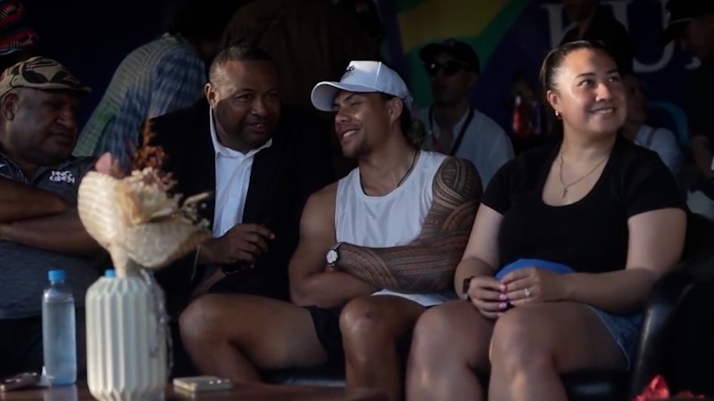 Jarome Luai flies to PNG to attend PNG Open and meet Prime Minister