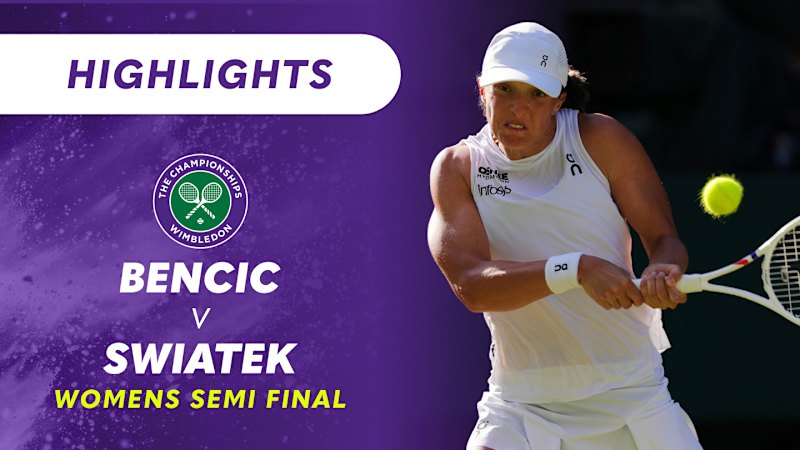 Semi-Final Highlights | Belinda Bencic v Iga Swiatek
