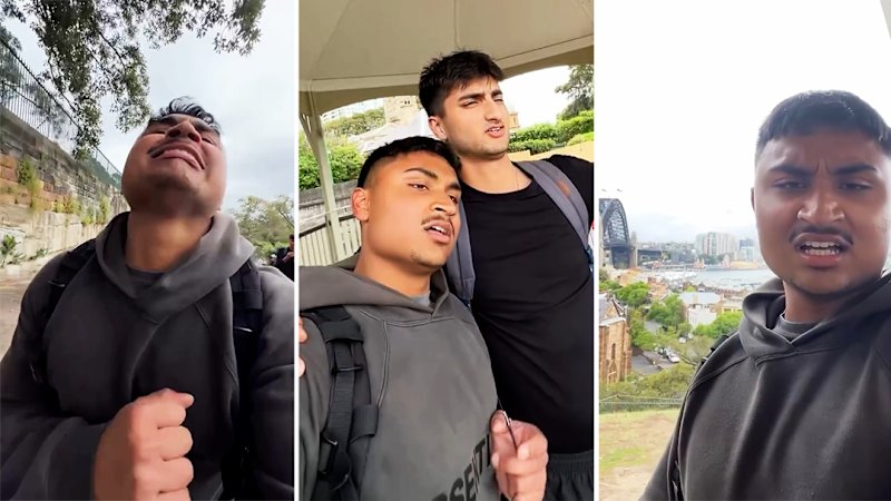 Two Aussie friends walk from Parklea to Sydney CBD