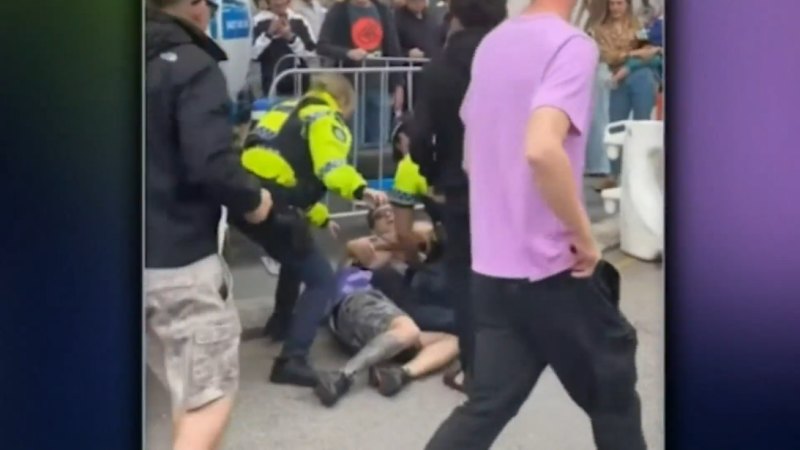 Six charged after police attacked at Fremantle grand final watch party