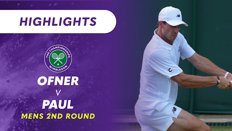 2nd Round Highlights | Sebastian Ofner v Tommy Paul