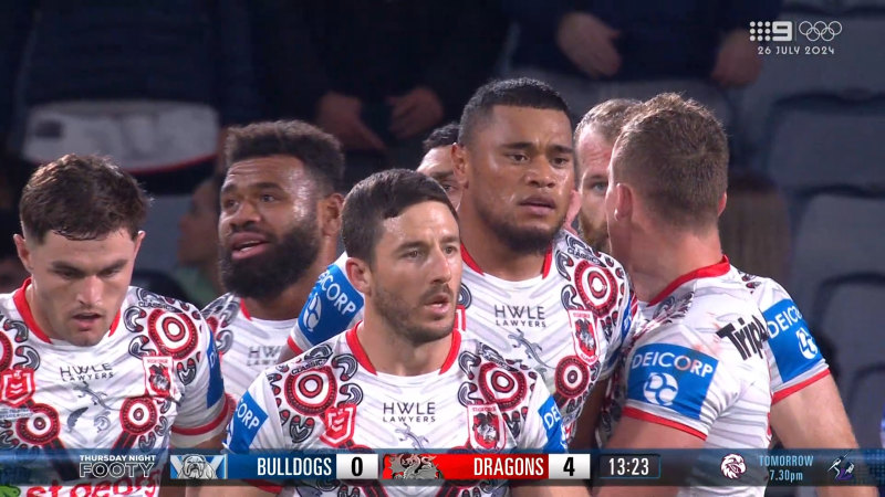 Suli barges over for Dragons