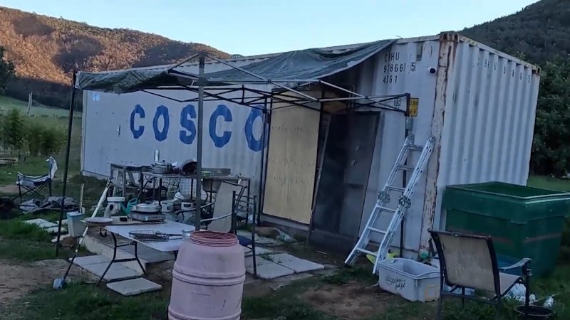 Inside Dezi Freeman's last hideout