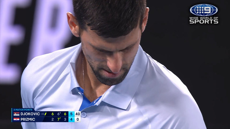 Australian Open Highlights: Novak Djokovic v Dino Prizmic