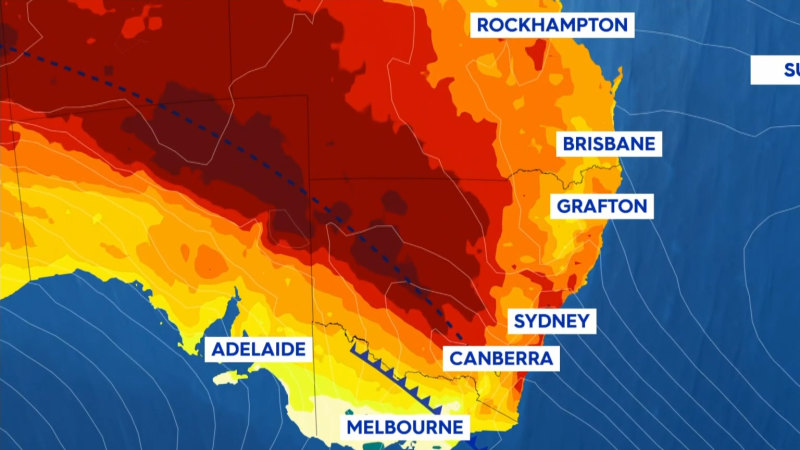 Total fire ban as heatwave conditions ravage Sydney